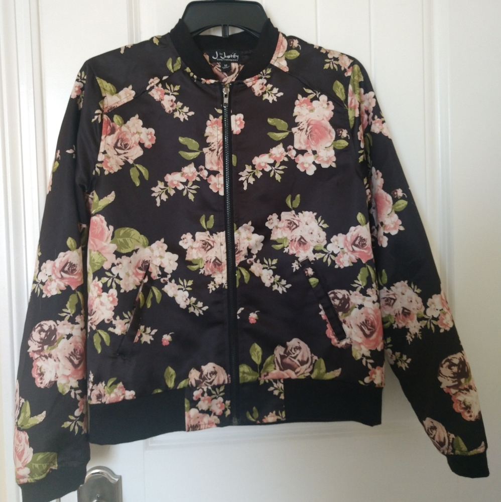 floral fashion jacket
